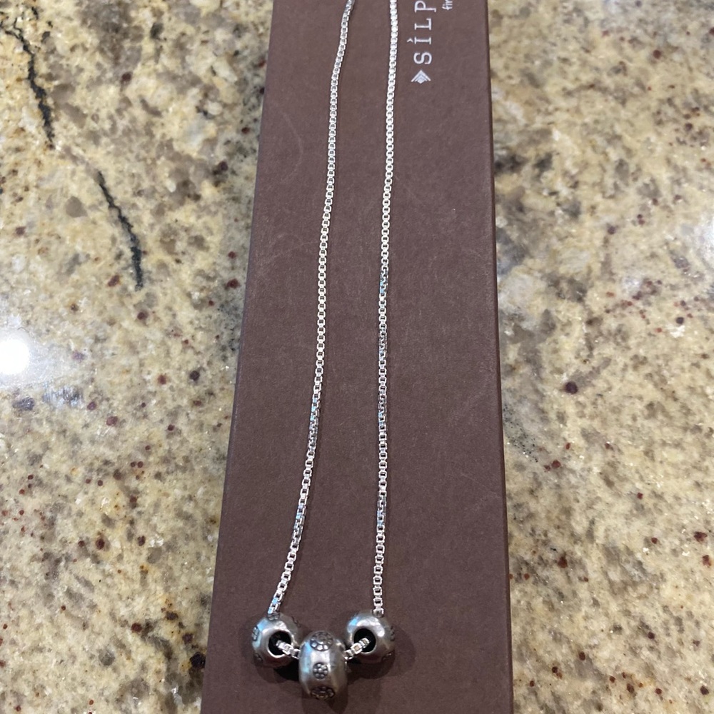 SILPADA  Trifecta necklace N2304